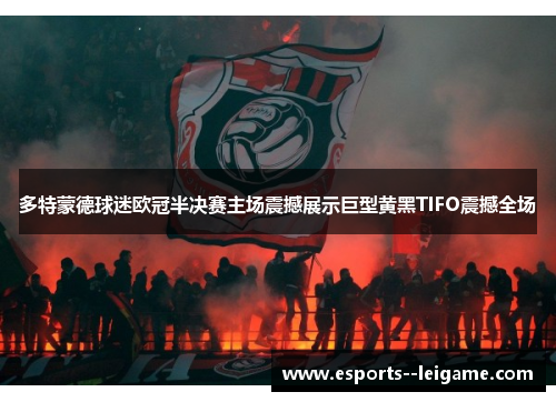 多特蒙德球迷欧冠半决赛主场震撼展示巨型黄黑TIFO震撼全场